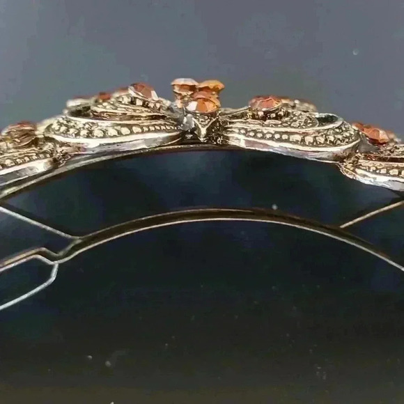 Vintage Butterfly Barette - Picture 2 of 9